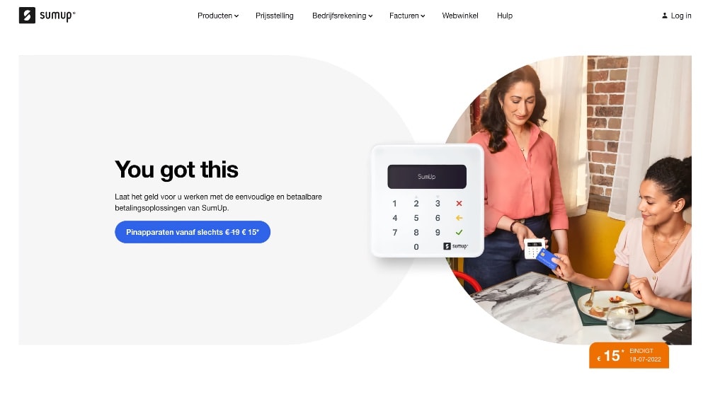 SumUp – een gemakkelijke vorm van betaling? Uw meningen en ervaringen￼